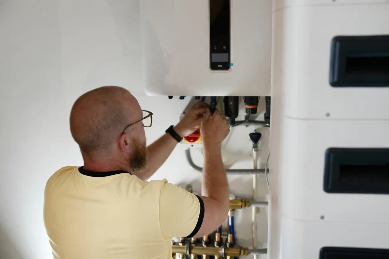 SolarFast installer during an installation