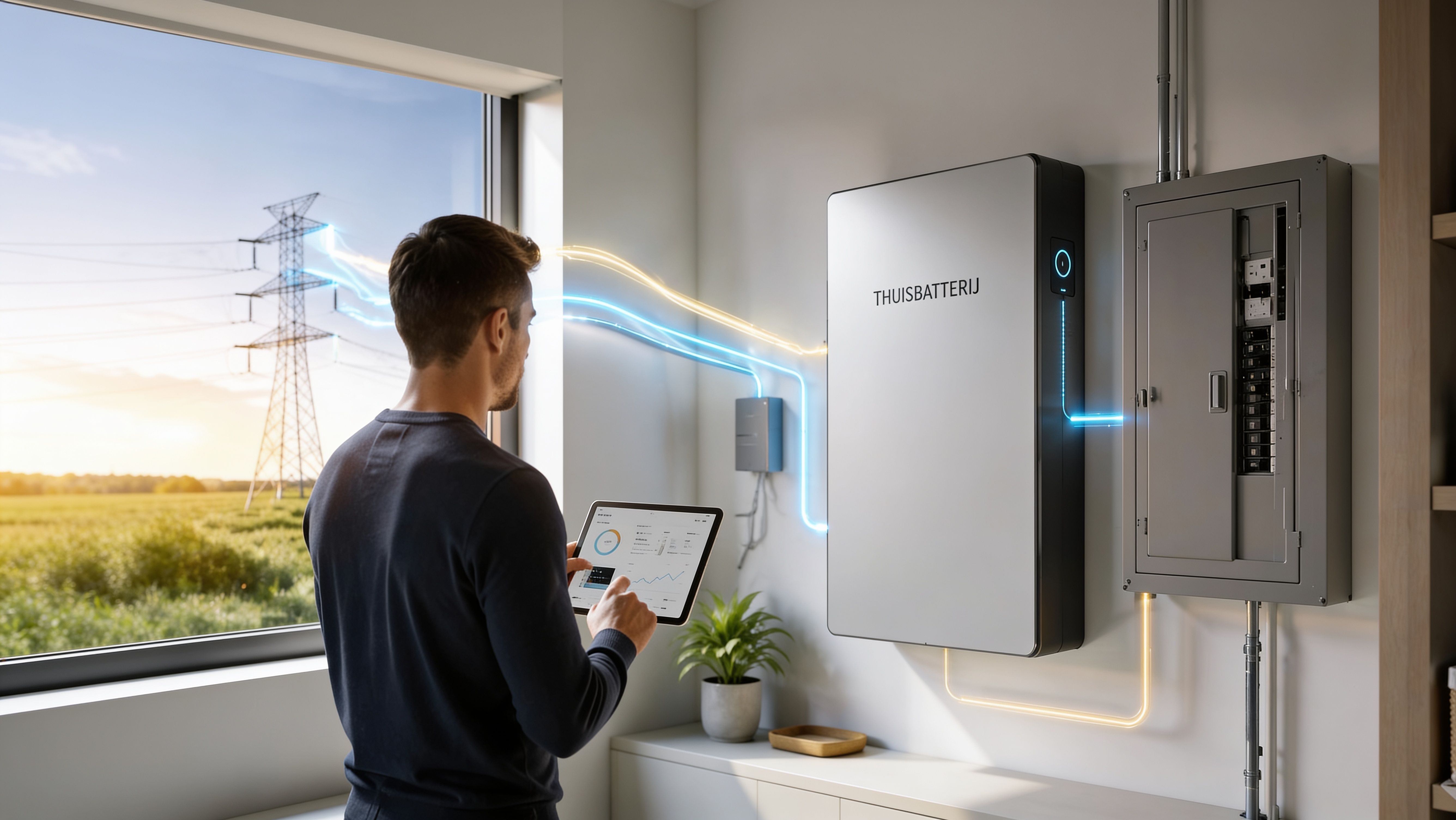 Thuisbatterij zonder zonnepanelen: wat is mogelijk