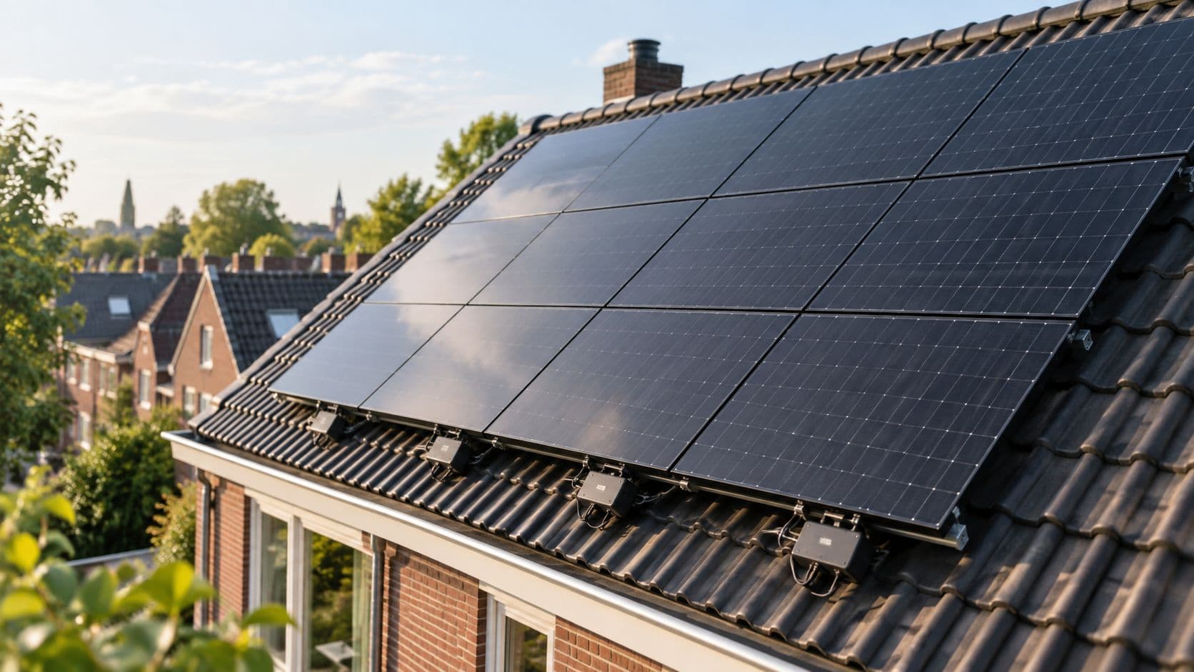 Zonnepanelen op het noorden: opbrengst en haalbaarheid