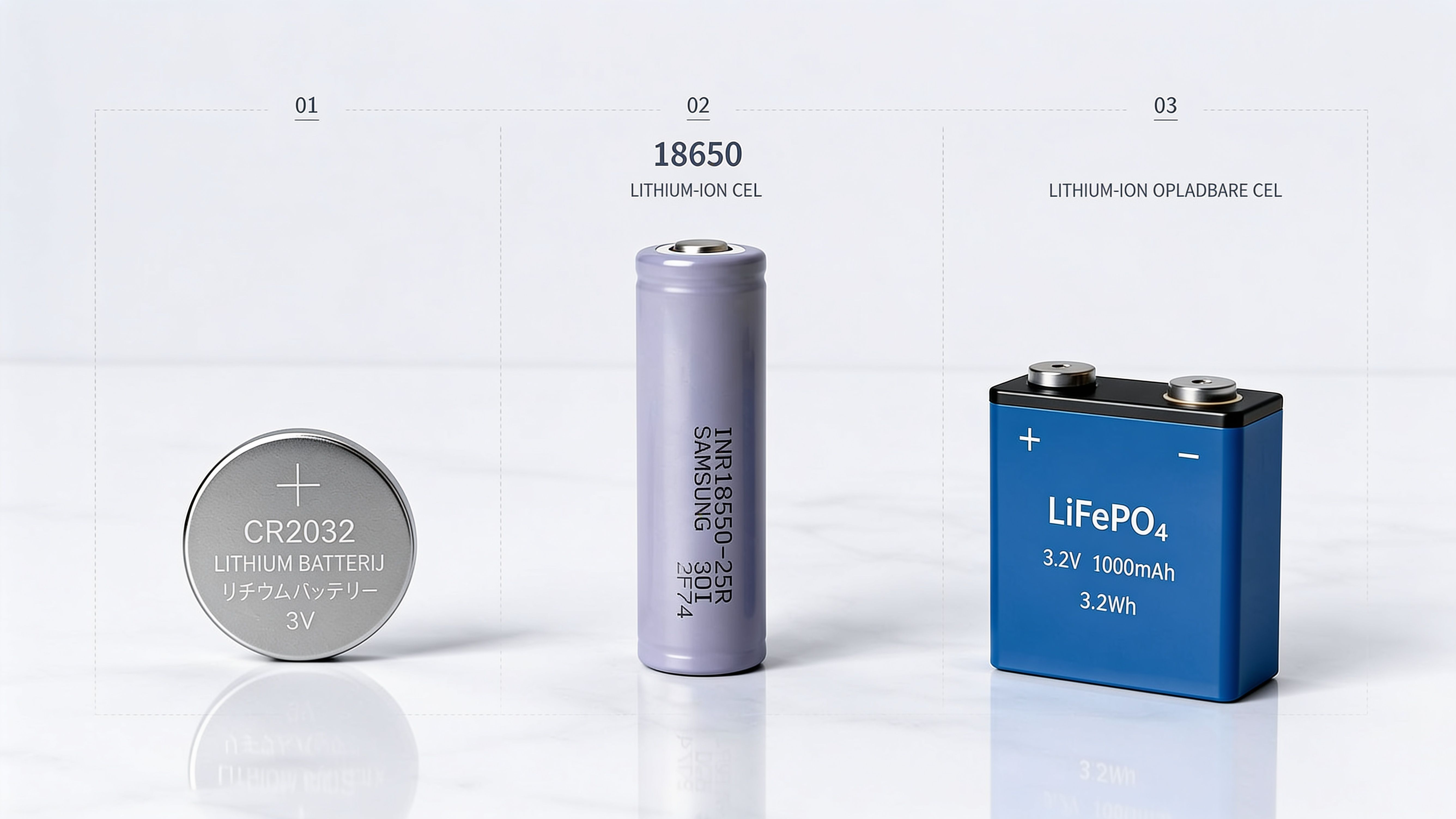 3 V batterij uitgelegd: soorten, maten en toepassingen