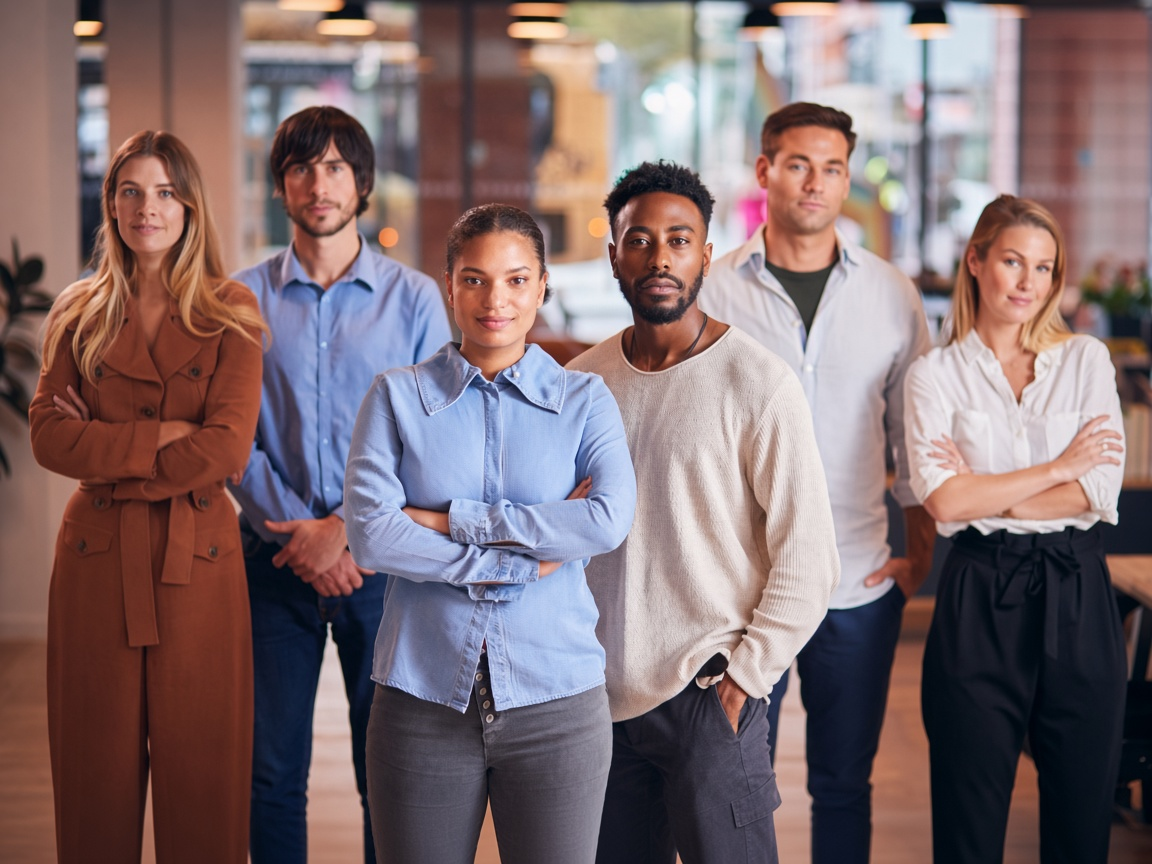 Collega's op kantoor